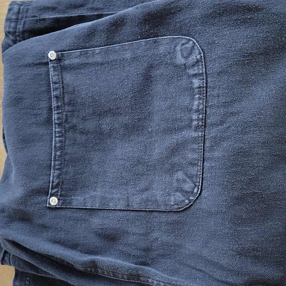 PLUS FACTOR RIGID DENIM DRESS - Picture 7 of 9